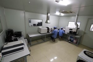 Phòng thí nghiệm kiểm soát chất lượng vật tư nông nghiệp