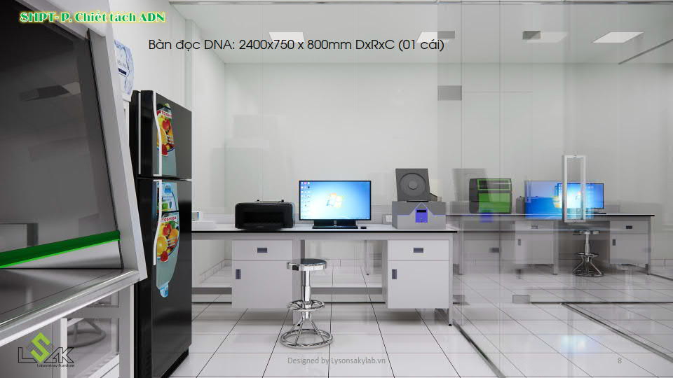 Phòng tách mẫu ADN