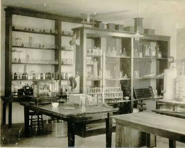 Phòng thí nghiệm hóa học cổ điển