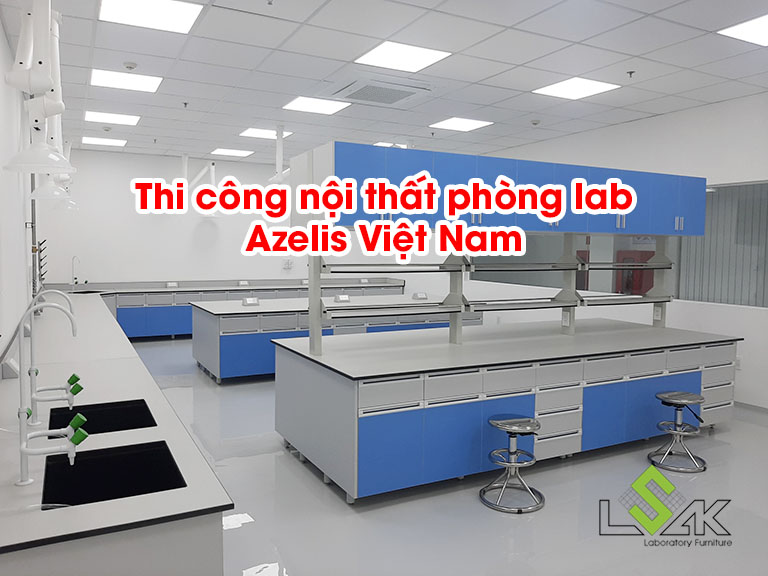 Thi công nội thất phòng lab azelis Việt Nam
