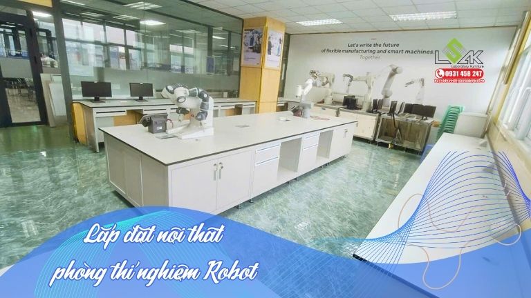 Thiết kế lắp đặt phòng thí nghiệm Robot
