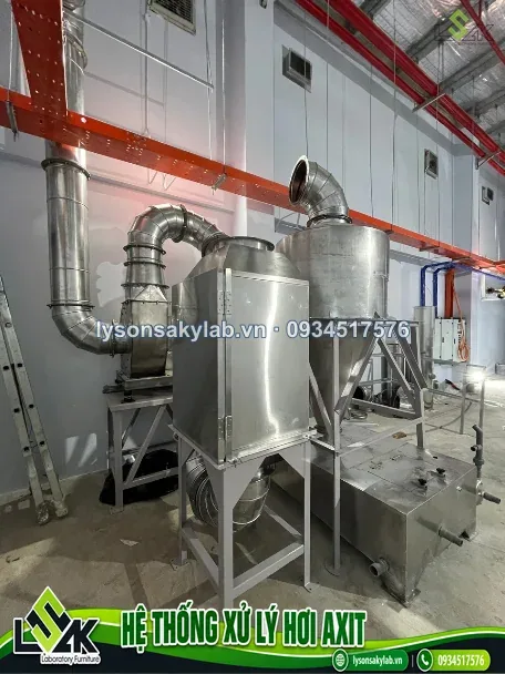 Hệ thống xử lý hơi axit