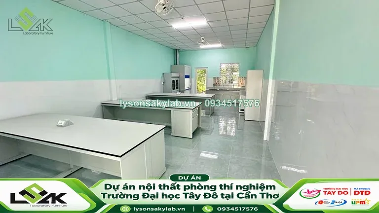 Toàn cảnh phòng thí nghiệm