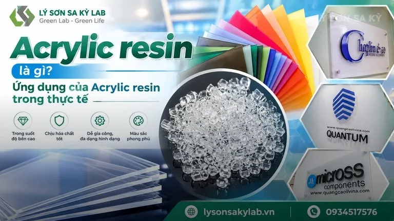 acrylic resin la gi